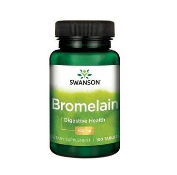 Swanson Bromelina 100mg suplement diety 100 tabletek