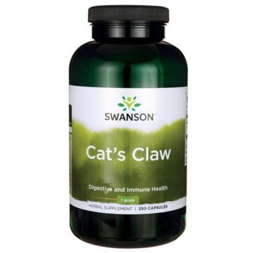 Swanson Cat's Claw 500mg suplement diety 250 kapsułek