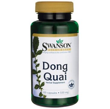 Swanson Dong Quai 530mg suplement diety 100 kapsułek