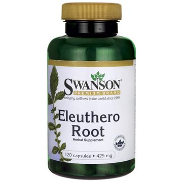 Swanson Eleuthero Root 425mg suplement diety 120 kapsułek