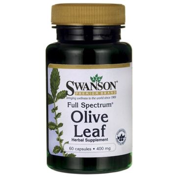 Swanson FS Oleve Leaf 400mg suplement diety 60 kapsułek