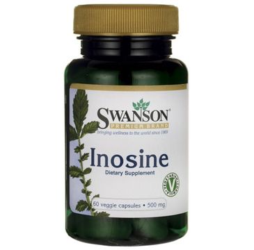 Swanson Inozyna 500mg suplement diety 60 kapsułek