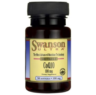 Swanson Koenzym Q10 100mg suplement diety 50 kapsułek