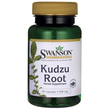 Swanson Kudzu 500mg suplement diety 60 kapsułek