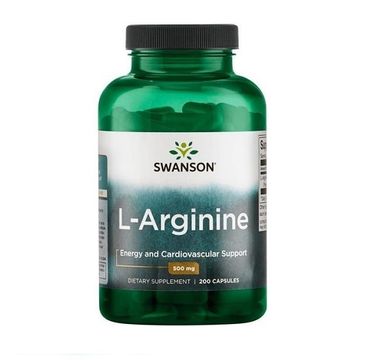 Swanson L-Arginina 500mg suplement diety 200 kapsułek