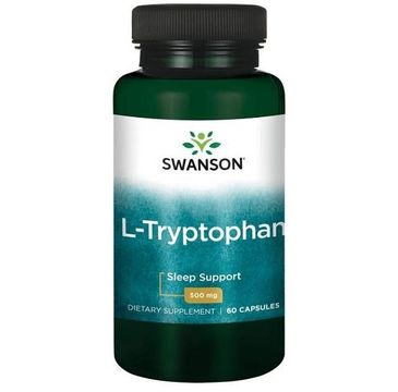 Swanson L-Tryptofan 500mg suplement diety 60 kapsułek
