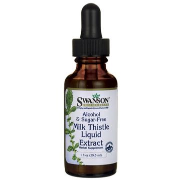 Swanson Milk Thistle Liquid Extract suplement diety w kroplach 29.6ml