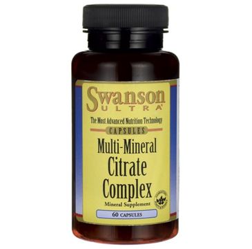 Swanson Multi-Mineral Citrate Complex suplement diety 60 kapsułek