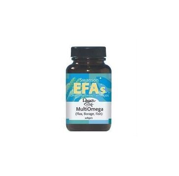 Swanson Multiomega 3-6-9 400mg suplement diety 120 kapsułek