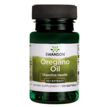 Swanson Oregano Oil Ekstrakt 10:1 suplement diety 120 kapsułek