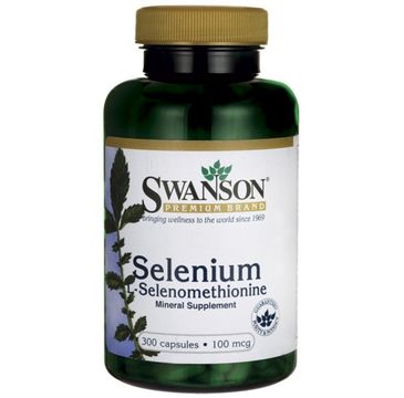 Swanson Selen Select 100µg suplement diety 300 kapsułek
