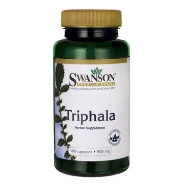 Swanson Triphala 500mg suplement diety 100 kapsułek