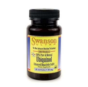 Swanson Ubiquinol 50mg suplement diety 60 kapsułek