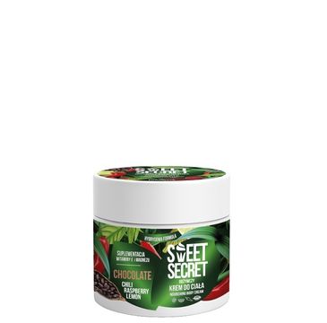 Sweet Secret krem hybrydowy do ciała Czekolada z Chili i Owocami 200 ml