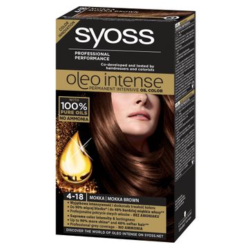 Syoss farba do każdego typu włosów Oleo 4-18 mokka 50 ml