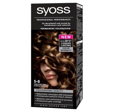 Syoss farba do każdego typu włosów orzechowy brąz nr 5-8 140 ml