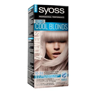 Syoss farba do włosów Cool Blonds 10-55 Ultra Platynowy Blond 1 op.