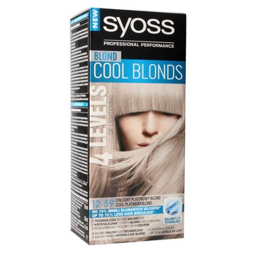 Syoss farba do włosów Cool Blonds 12-59 Chłodny Platynowy Blond 1 op.