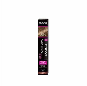 Syoss – Hair Mascara tusz do włosów Ciemny Blond (16 ml)