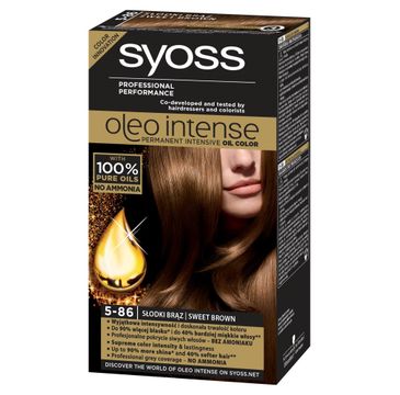 Syoss Oleo farba do włosów 5-86 słodki brąz 115 ml