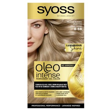 Syoss Oleo Intense farba do włosów trwale koloryzująca z olejkami 8-68 Blond Piasek Pustyni