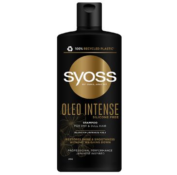 Syoss Oleo Intense szampon do włosów suchych i matowych przywracający blask i miękkość 440ml