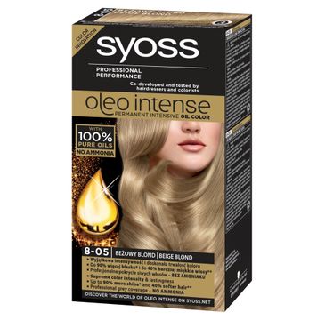 Syoss Oleofarba do włosów 8-05 beżowy blond 115 ml