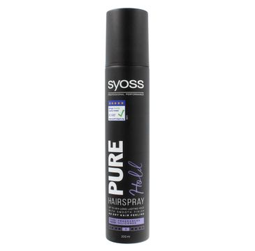 Syoss Pure Hold lakier do włosów bardzo mocny 200 ml