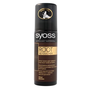 Syoss Root Retoucher spray maskujący odrosty brąz 120 ml