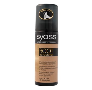 Syoss Root Retoucher spray maskujący odrosty jasny blond 120 ml