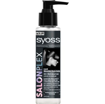 Syoss Salon Plex serum do włosów zniszczonych wzmacniające 100 ml