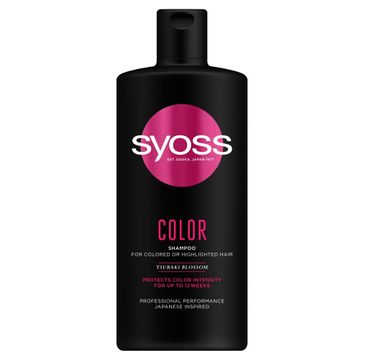 Syoss – Szampon do włosów farbowanych i rozjaśnianych Color (440 ml)