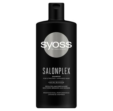 Syoss – Szampon Salon Plex do włosów zniszczonych i nadwyrężonych (440 ml)