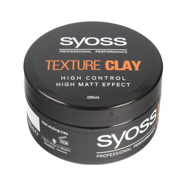 Syoss Texture Clay glinka do włosów silnie matująca 100 ml