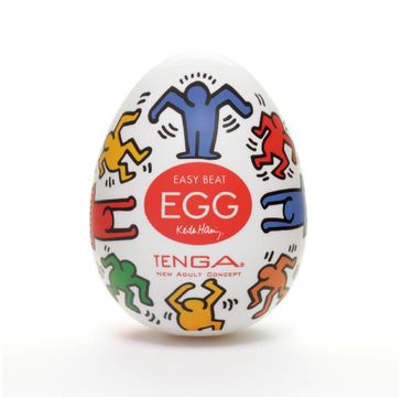 TENGA Easy Beat Egg Keith Haring Dance jednorazowy masturbator w kształcie jajka
