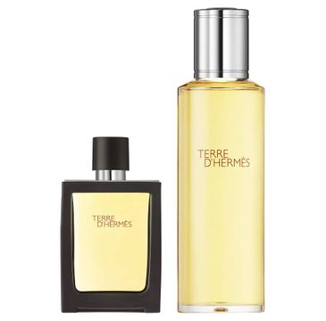 Terre D'Hermes zestaw perfumy z możliwością napełnienia 30ml + zapas 125ml (1 szt.)