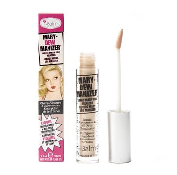 The Balm Dew Manizer Liquid Highlighter rozświetlacz w płynie Mary 5,5ml