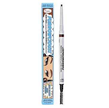 The Balm Furrowcious! Eyebrow Pencil kredka do brwi ze szczoteczką Dark Brown 0.13g