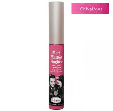 The Balm Meet Matte Hughes długotrwała pomadka w płynie Chivalrqus 7,4ml