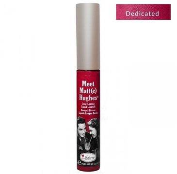 The Balm Meet Matte Hughes długotrwała pomadka w płynie Dedicated 7,4ml