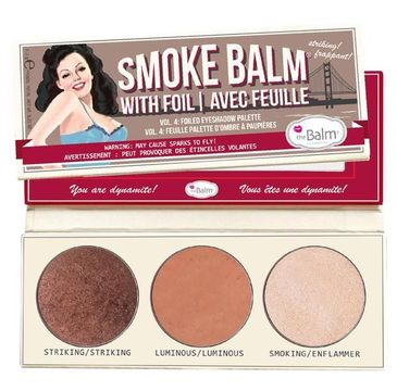 The Balm Smoke Balm Smokey Eye Palette Vol.4 paletka cieni do powiek 7,2 g