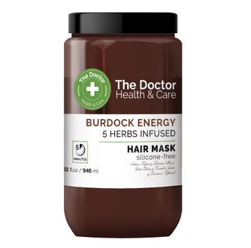 The Doctor Health & Care maska do włosów Energia Łopianiu i 5 Ziół (946 ml)
