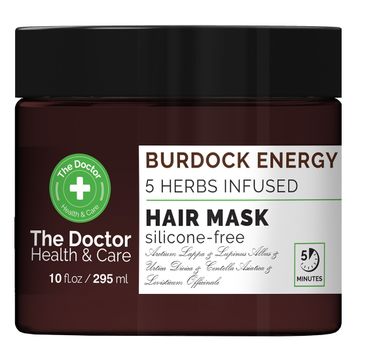 The Doctor Health & Care maska do włosów Energia Łopianu i 5 Ziół (295 ml)