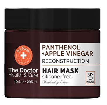 The Doctor Health & Care maska do włosów rekonstruująca Ocet Jabłkowy + Pantenol (295 ml)