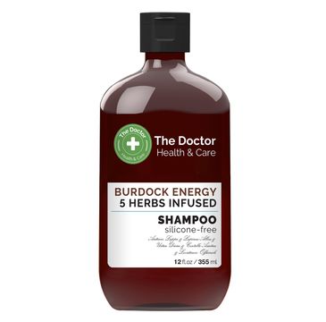 The Doctor Health & Care szampon do włosów Energia Łopianu i 5 Ziół (355 ml)