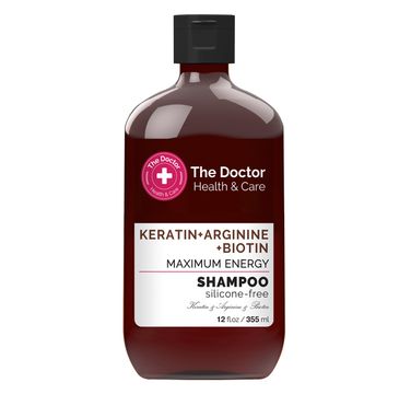 The Doctor Health & Care szampon do włosów wzmacniający Keratyna + Arginina + Biotyna (355 ml)