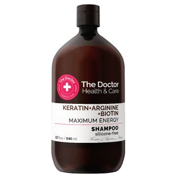 The Doctor Health & Care szampon do włosów wzmacniający Keratyna + Arginina + Biotyna (946 ml)
