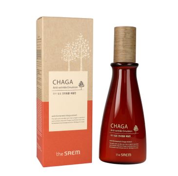 The SAEM Chaga Anti-Wrinkle emulsja przeciwzmarszczkowa do twarzy 140 ml