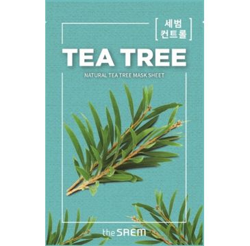 The SAEM Natural Mask Sheet Maska na tkaninie Tea Tree 21 ml