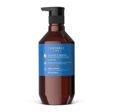 Theorie Sage Coconut & Jasmine Moisturizing Shampoo nawilżający szampon do wszystkich typów włosów (400 ml)